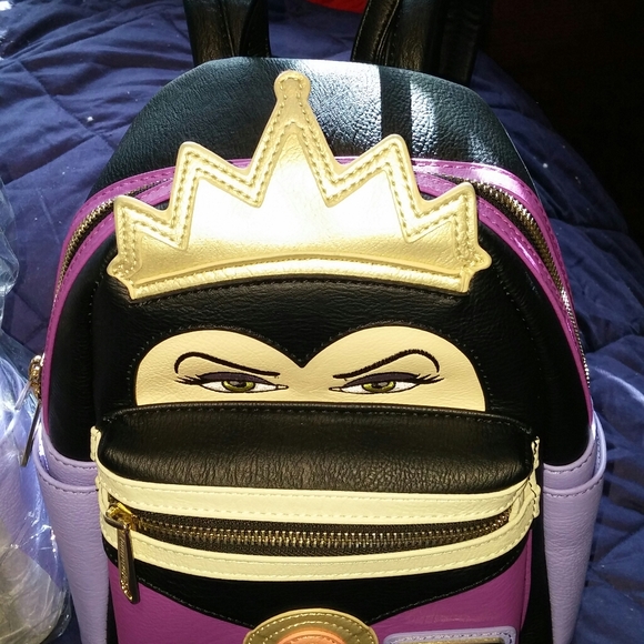 Disney Handbags - NEW Disney Evil Queen Backpack